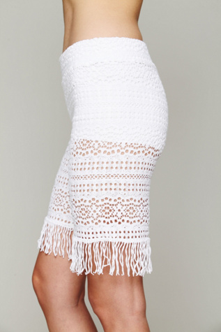 Crochet Fringe Short