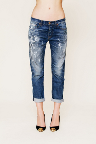 Destroyed Boyfriend Painter Jean