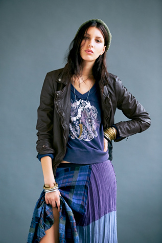 Dark Brown Biker Jacket