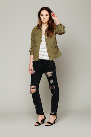 Studded Elbow Jacket