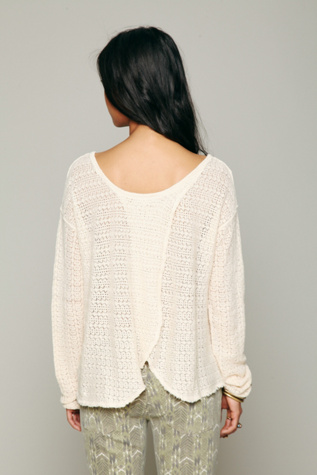 Open Back Pullover