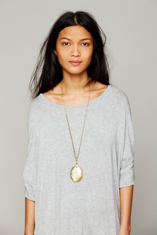 Gold Rose Locket