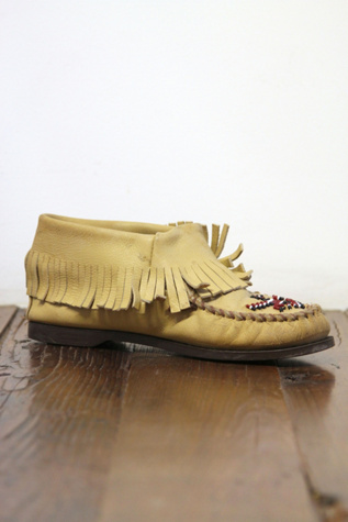 Free People Vintage Minnetonka Moccasin Boots in vintage-shoes