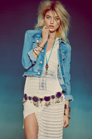 Lapis Metal Belt