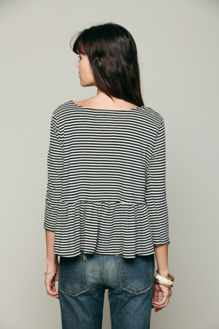 Black/Ivory Stripe