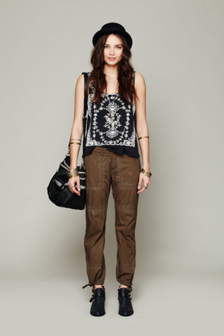 Washed Parachute Pant in sale-new-sale