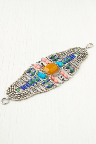 Beaded Armadillo Cuff