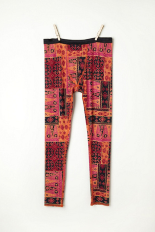Printed Crop Legging in intimates-all-intimates