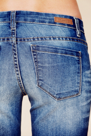 Denim Biker Short