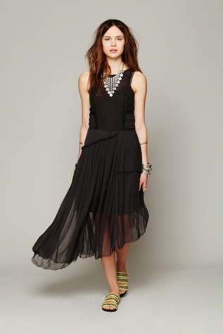 Free People Bewitching Dress in lace-skirts