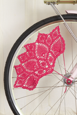 Crochet Skirt Bike Guards