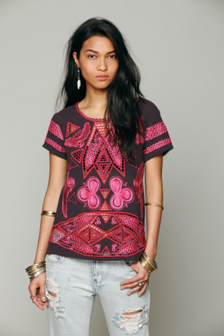 FP New Romantics Cariocas Cutwork Tee