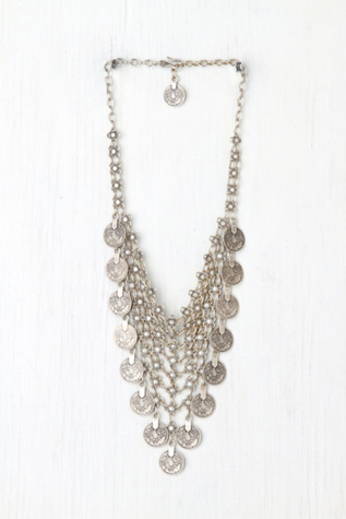 Flower Chainmail and Coin Collar
