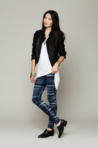 Batik Striped Legging in sale-new-sale
