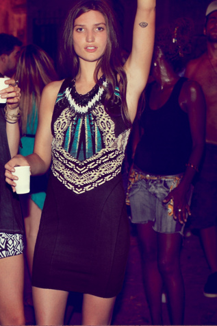 Out of Africa Bodycon Dress