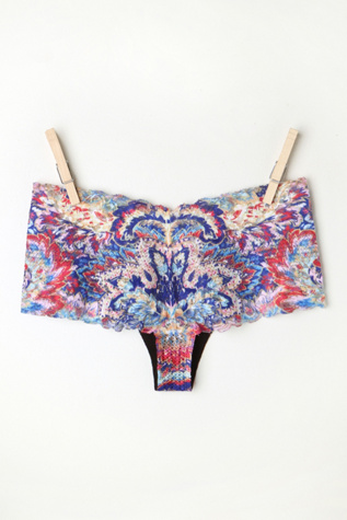 Feathered Paisley Undie in Intimates-lingerie-undies