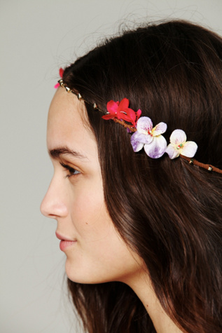 Spiked Floral Halo