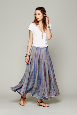 CP Shades Blue Dream Striped Maxi in skirts
