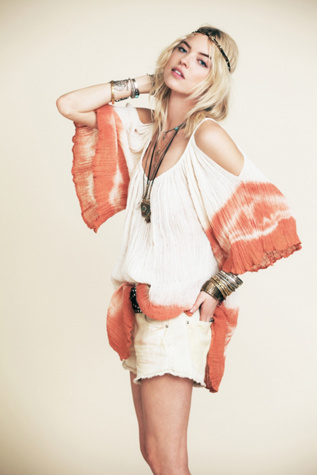 Nena Tie Dye Gauze Dress