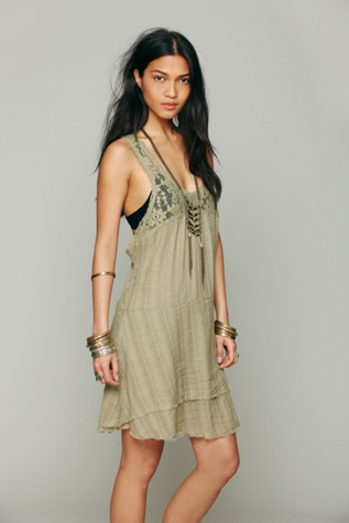 Apron Back Dress