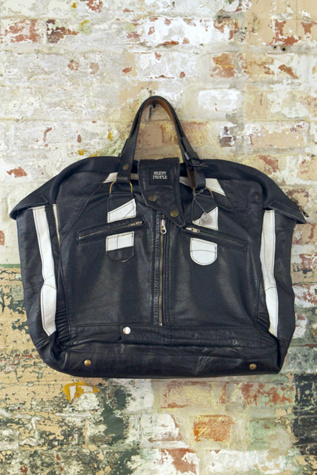 Silent People  Talia Moto Tote in handbags