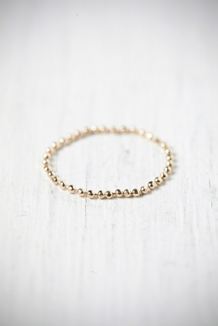 Tiny Gold Chain Ring in accessories-jewelry