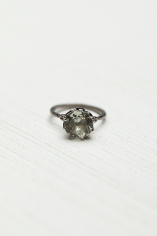 Nora Kogan  Black Arcadia Ring in jewelry