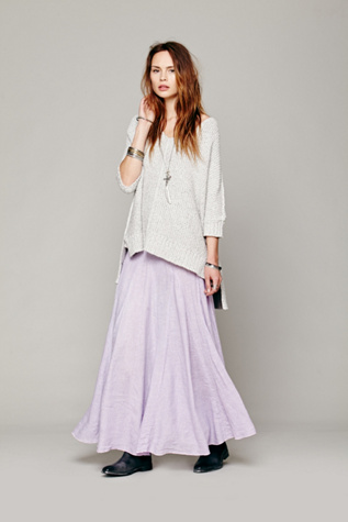 Overdyed Railroad Maxi in clothes-skirts