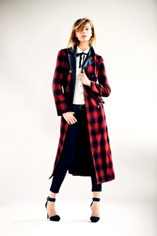 Shadow Plaid Sergeant Jacket