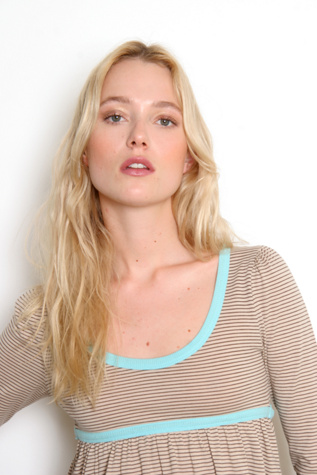 Brown/Turq Stripe