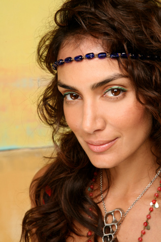 --Beaded Stretch Band