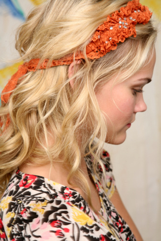 Lace Lady Fringe Headband