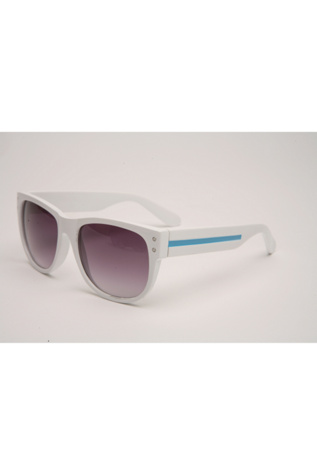 White/blue