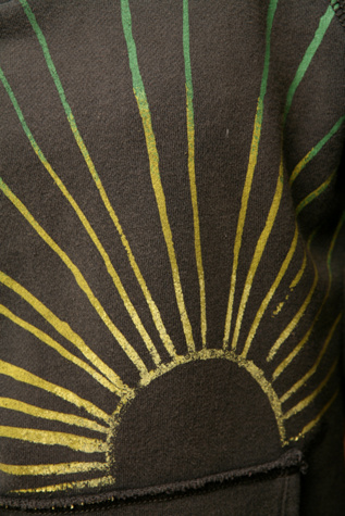 Washed Black Sun