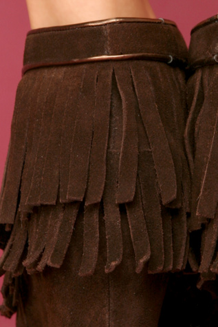 Brown Suede