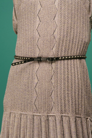 Thin Studded Belt