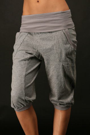 Solid Cropped Pant