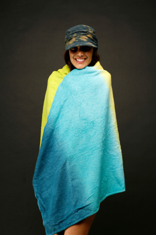 Ombre Beach Towel