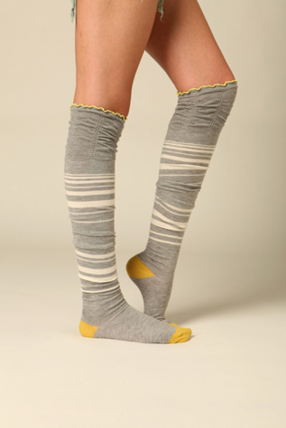 Striped Over The Knee