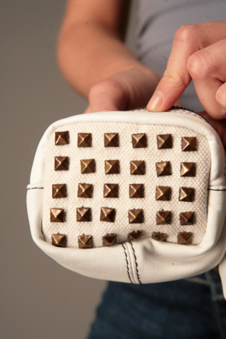 Studded Pudgy Pouch