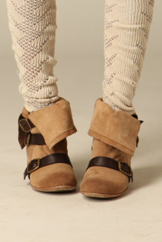 Triple Buckle Foldover Boot by Modern Vintage
