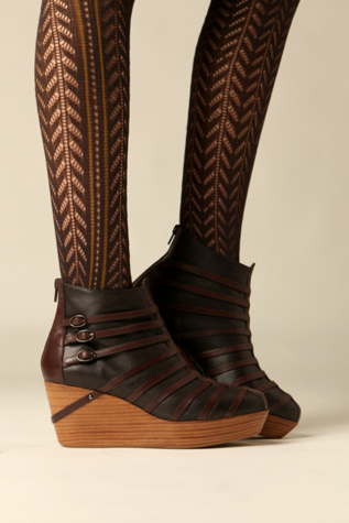 Zoey Gladiator Bootie Wedge