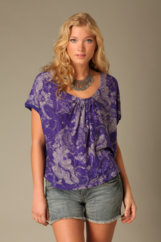Printed Voluminous Top